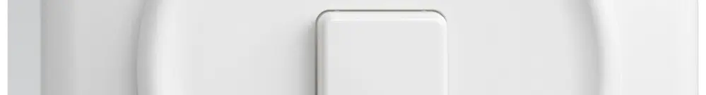 Stazione sec.interruttore AP STANDARDdue Wiser SNAPFIX® 1 canale 1 tasto bi 