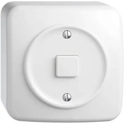 Interruttore a pulsante AP STANDARDdue Wiser SNAPFIX® 1 tasto bi 