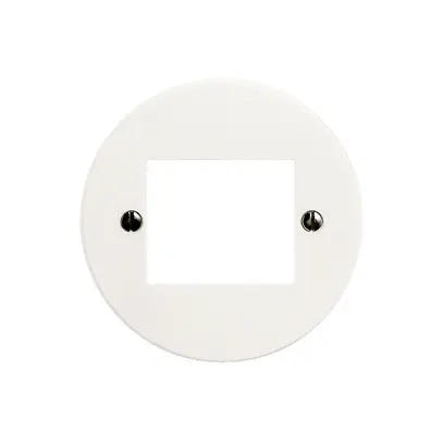 Disque frontal FH 4×RJ45 blanc ITplus 
