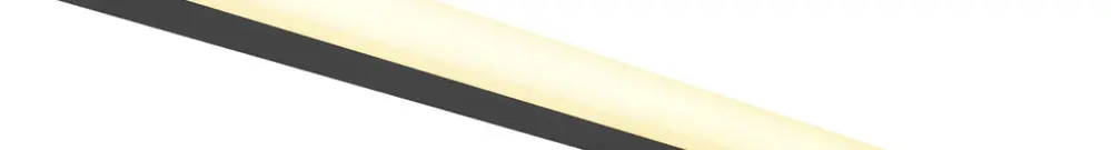Plafoniera/lpda a muro LED SLV SIGHT 115 Switch 38W 3100lm 3000K 1200mm nero 