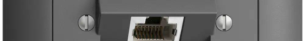 Presa INC 1×RJ45/s 4P ITplus EDIZIOdue grigio scuro 