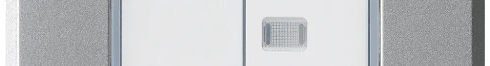 UP-Druckschalter robusto IP55 Schema 3/Drucktaster 1×beleuchtet aluminium 