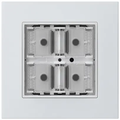 Pulsante KNX INC KPR p.4×tasti 4×punti azionamento LED bianco 