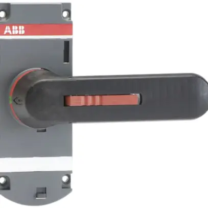 Commande rotative directe ABB OTV800ECK, pour OT630…800_K, I-O-II, noir 
