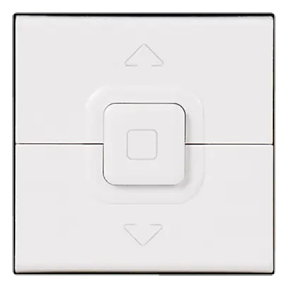 Contact pour stores INC MOS 500W blanc HAUT/STOP/basico 2 modules 