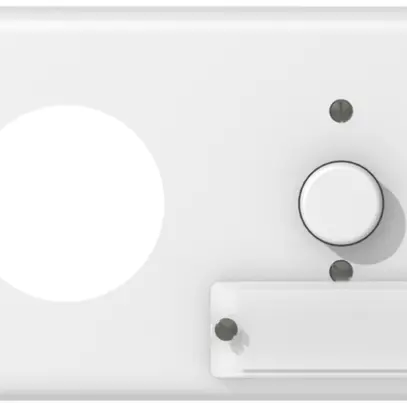 Combinaison ENC CLASSIC 1×2 vide+sonnerie blanc 