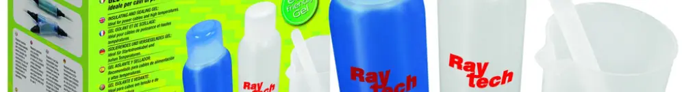 Isolierender Elastomer Raytech Magic Gel 2 Flaschen 1L 