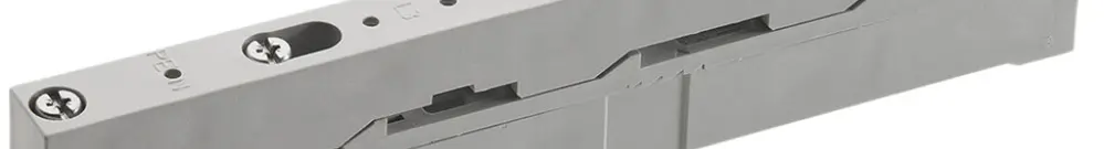 Support de rail collecteur universel 4L épaisseur 5/10mm fixation intérieure 