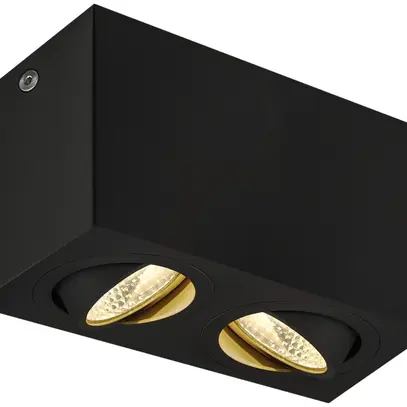 Plafoniera LED SLV TRILEDO DOUBLE CL 16W 1100lm 3000K 38° 163×85×95mm nero 