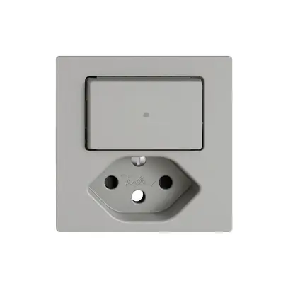 Kit di montaggio EDIZIO.liv SNAPFIX® combi.T13 1 tast.lent.front.shutter grc 