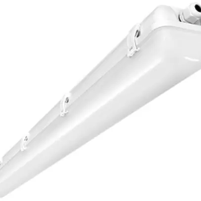 Luminaire LED pour locaux humides ESYLUX OLIVIA 50W 4500lm 840 1565mm IP65 DALI 