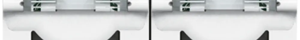 Prise INC MOS STP 2×RJ45 blanc cat.6 2 mod. 