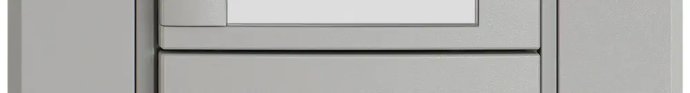Pulsante KNX RGB INC EDIZIO.liv SNAPFIX® sensore temp.s.LED targ.2× com.1T grc 