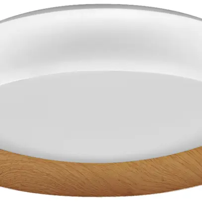 LED-Deckenleuchte LEDVANCE Orbis Livia 36W 2000lm 830 Ø520×115mm weiss/Holz 