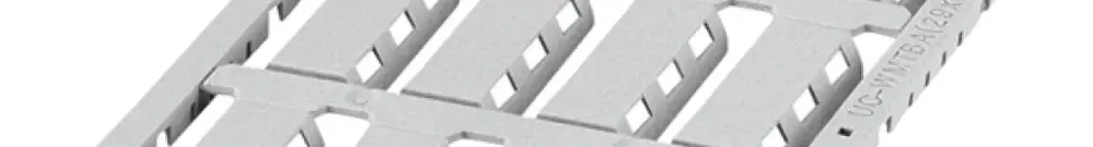 Repères pour câble PX UC-WMTBA-D (29X8)/PP 29×8mm 12 pièces blanc 