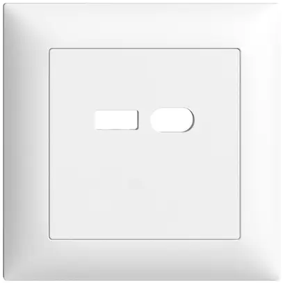 UP-Montageset Feller EDIZIOdue für Steckdose USB 18W Typ A + Typ C weiss 