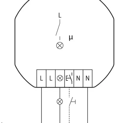 Actionneur-commutateur RF INC Eltako FR62NP-230V relais 1×fermeur/ouvreur 