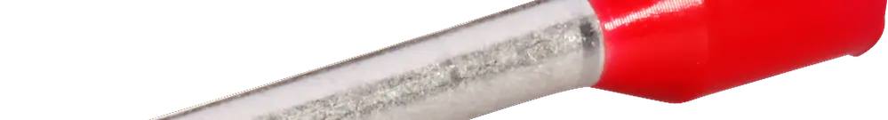 Embout de câble Ferratec DIN is.1mm²/12mm rouge 