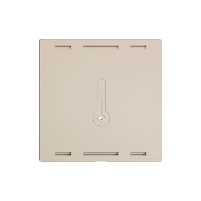 Kit de recouvrement EDIZIOdue Wiser pour capteur de température 60×60mm cr 
