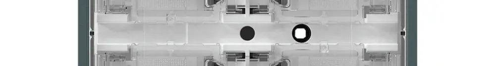 Poussoir KNX KAL p.4×touches 4×points actionnables LED anthracite 