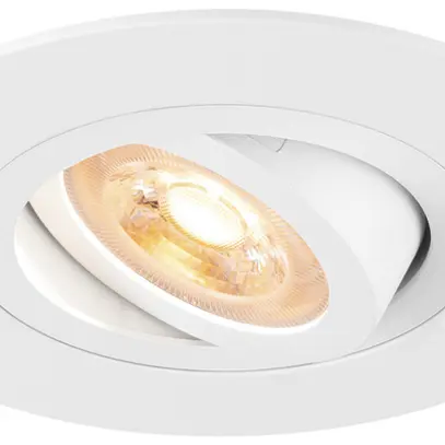 Downlight LED SLV NEW TRIA 75 XL GU10 1×10W REG Ø110mm bianco 