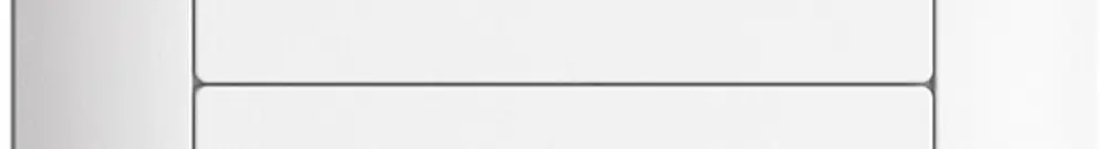 Combinaison ENC I-I EDIZIOdue 2×T15 blanc 