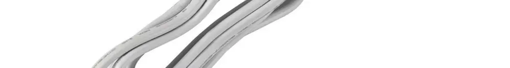 Câble d'alimentation SLV BATTEN 2×0.75mm² blanc 