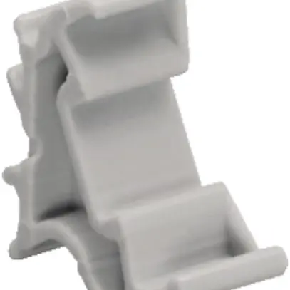 Beschriftungsadapter WAGO grau 