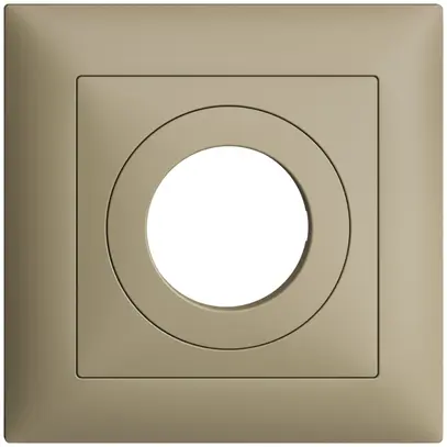 UP-Frontset EDIZIOdue sand 88×88mm für Schlüsselschalter 
