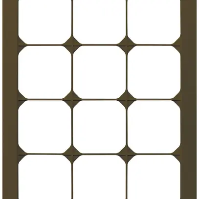 Telaio di copertura INC kallysto.pro 4×3 marrone 274×214mm 