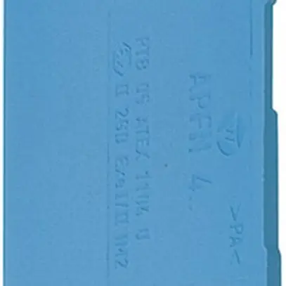 Paroi de fermeture Hager pour KYA04NH4 brides N 4mm² bleu 