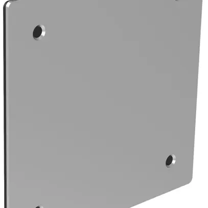 Couvercle étanche Spotbox Conexa avec joint et vis 130×130mm aluminium anodisé 