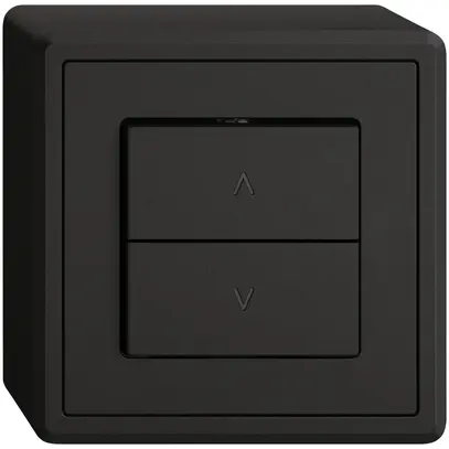 Contact pour stores AP EDIZIO.liv SNAPFIX® 10A 250V 2 touches 1 canal no 