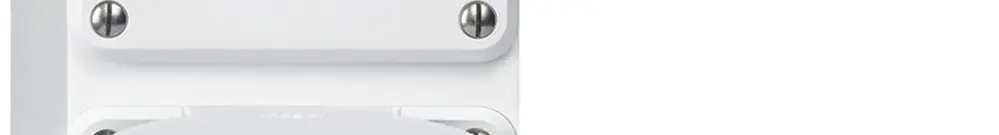 Combinazione AP Hager robusto I-I verticale 3/1L+tipo 13, bianco 