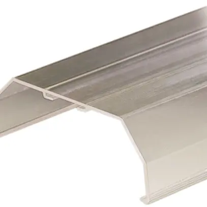 Abdeckprofil WAGO Typ 1 1000×133×42mm transparent 