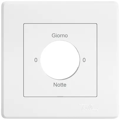 Kit di montaggio INC EDIZIO.liv SNAPFIX® p.interr.c.chius.0-Giorno-0-Notte bi 