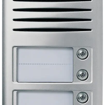 Poste audio externe AP Legrand SFERA LINEA 2000 4×poussoirs 176×98mm arg IP54 