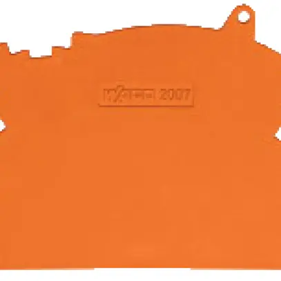 Paroi de fermeture/interméd. WAGO 1.5mm orange 