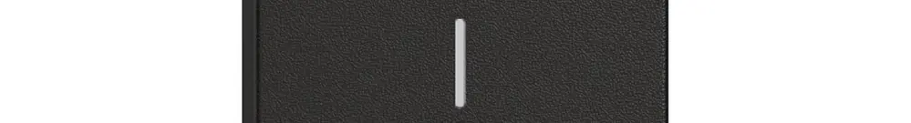 Taste 1/4 EDIZIO.liv Wiser mit SNAPFIX® mit Symbol l (Ein) sz 