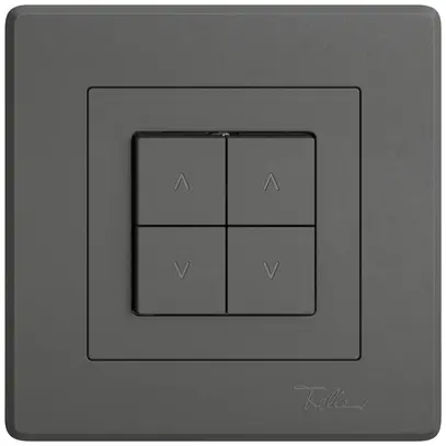 Interrupteur pour stores ENC EDIZIO.liv SNAPFIX® 10A 250V 4 touches 2 canaux grf 