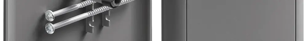 Steckdeckel HSB zu Abzweigdose Design EDIZIOdue 130×130mm dunkelgrau halogenfrei 