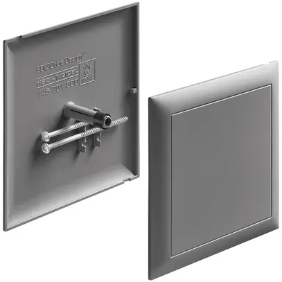 Couvercle broche HSB p.boîte dériv.design EDIZIOdue 130×130mm grf s.halogène 
