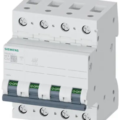 Leitungsschutzschalter Siemens SENTRON 5SL6 4P 400V C 32A 6kA 4TE 