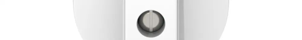 Bouton pour interrupteur rotatif SIDUS blanc 