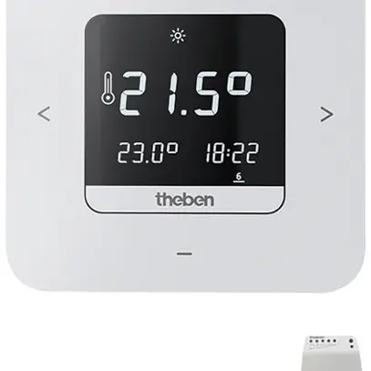 Termostato a orologio AP Theben RAMSES 813 top3 Set A bianco 