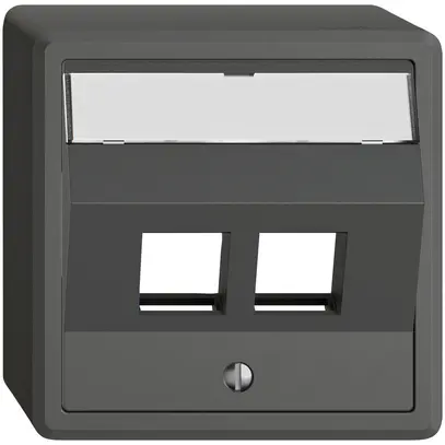 Kit di montaggio AP EDIZIO.liv Keystone SNAPFIX® inclinato 2× grs 