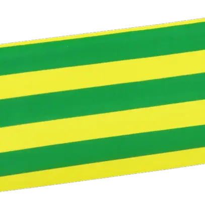 Gaine rétractable DCPT 19mm vert/jaune 