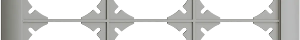 UP-Kopfzeile EDIZIOdue SNAPFIX® 4×3 vertikal 208×268mm hellgrau 