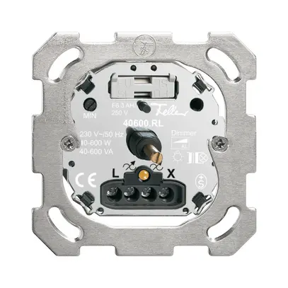 Inserto regolatore FH 40…600W illumin.ritardo di fase ascendente 