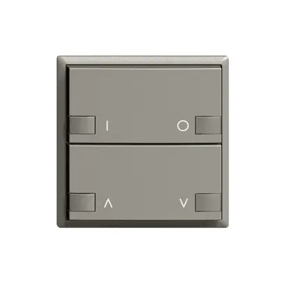 Kit frontal ON-OFF mot.2c/2t ZEP EDIZIOdue gris foncé 